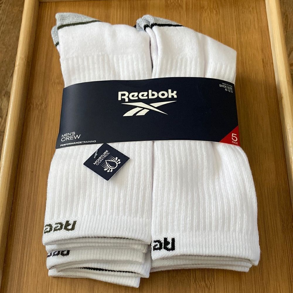 Reebok Performance Crew 5 pk